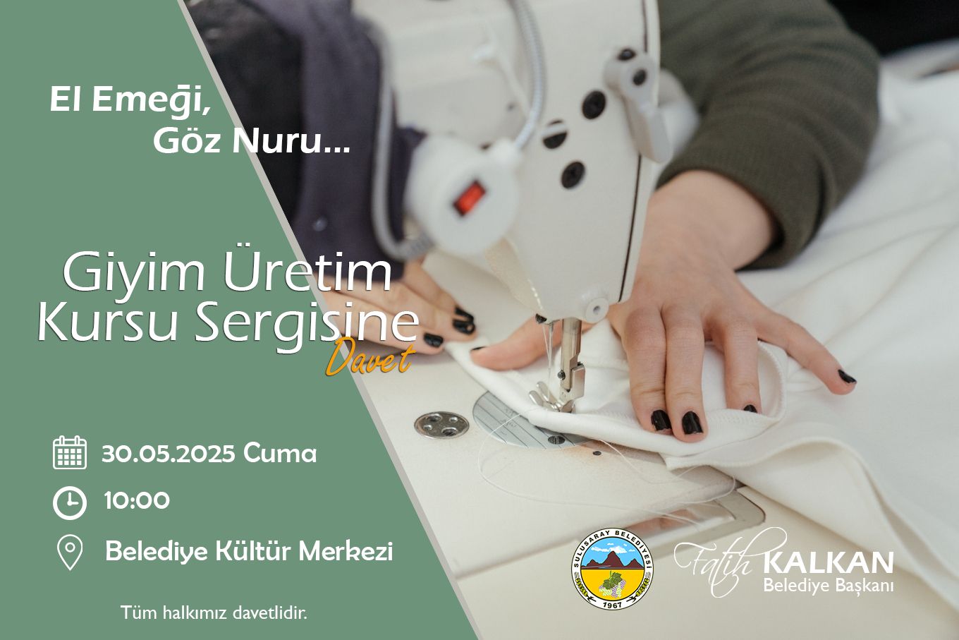 Giyim Üretim Kursu Sergisi