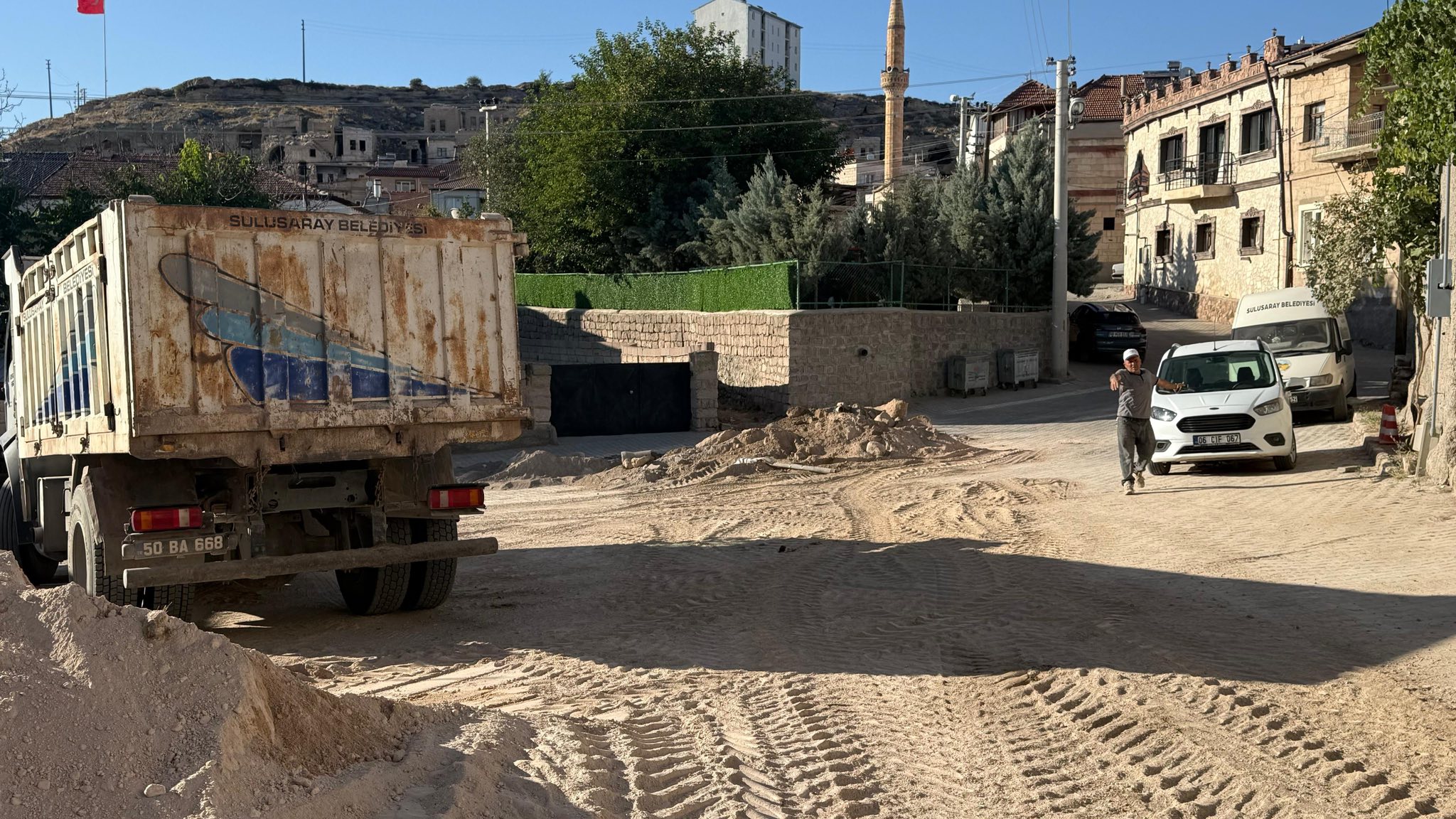 Cumhuriyet Mahallesi altyapı çalışmaları devam ediyor…