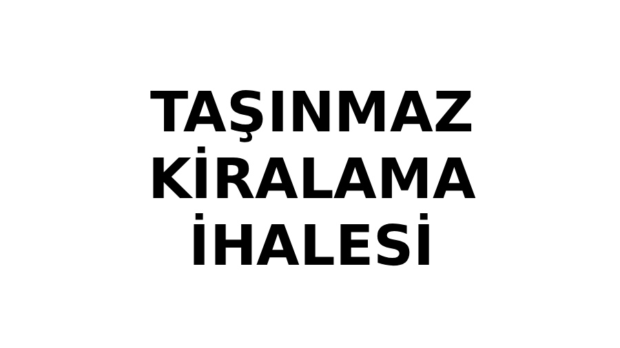 İhale Resmi